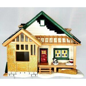Snow Village Porcelain A HOME IN THE MAKING, #56.54979, 1999 (House Only)